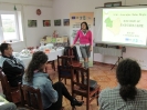 Acțiuni de informare în localitățile regiunii Alutus - 19 întălniri între 18 septembrie - 13 noiembrie 2014.