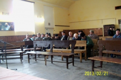 Acțiune de informare la întrunirea publică din Vîrghiș - 21 februarie 2013. _4